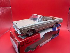 Rare 1966 Plymouth Fury Convertible Tan Dealer Promo Friction Jo-han Models