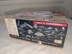 AMT ORIGINAL VINTAGE RARE DOUBLE 3 IN 1 DRAGSTER KIT TROPHY SERIES T-161 AS IS