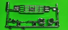 77 Chevy Street Pickup Truck 1/25 Hood Cab Glass Step Side Bed Chrome Open Grill