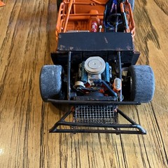Built Model Car, 1967 Chevy Camaro Vintage Style short track Race Car, 1/25