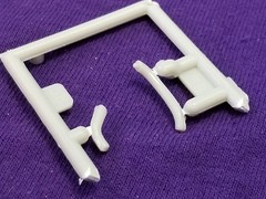 1962 Chevrolet Bel Air RADIATOR HOSES from 1:25 AMT Model Kit 62 Chevy BelAir