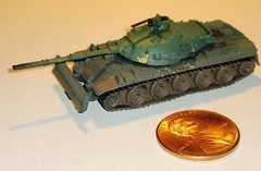 Takara 1/144 WTM Special Edition JGSDF Type 74 with Dozer Blade in Mono Camo