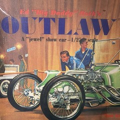 🏆Revell Ed “Big Daddy” Roth’s 🔥Outlaw🔥 1/25 Model Authentic Kit Open Box