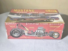 Vintage 1/25 JO-HAN MUSTANG “DIGGER” FUNNY CAR GC-2100 NOS FACTORY SEALED 1970S