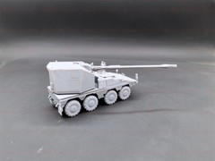 3d Printed 1/35 German Boxer Armored Vehicle With Rch155 Howitzer