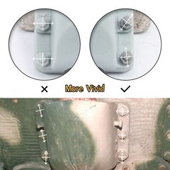 0.6-1.0mm 1.2-2.0mm 1/72 1/48 1/35 1/16 Scale Model Accessories Model Nuts Bolt
