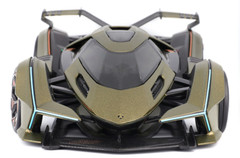 Lamborghini 1:18Race Car12Custom Built Concept Metal Body Model Carousel Green24