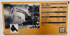 1:50 Caterpillar 330D L Hydraulic Excavator With Shear By Diecast Masters 85277