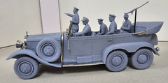 Mercedes Benz W-31 Type G4 Model Kit Scale 1/20-1/24