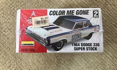 Lindberg ‘Color Me Gone’ 1964 Dodge 330 Super Sport 1:25 FACTORY SEALED 72156
