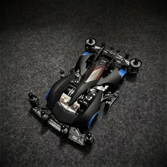 TAMIYA 4WD FMA Chassis Front Motor Speed Viper 9 Colors Matte Black Custom Car