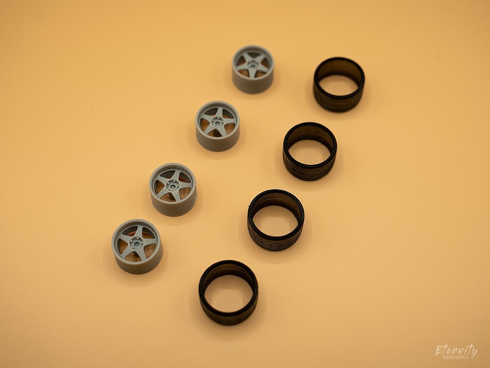 1/24 19inch Desmond Regamaster Wheels 3D print US SELLER!