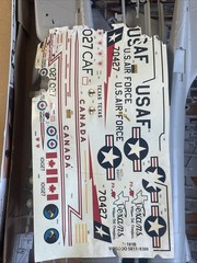 F-101 Voodoo Monogram – 1/48 Scale Assy&Paint Started Kit#5811* – Bad Decals