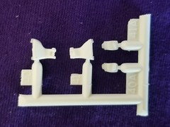 1957 Chevrolet Bel Air ENGINE TRANSMISSION MOUNTS from AMT 1:25 Model Kit 57