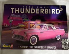 Revell 1956 Ford Thunderbird 1:24 Scale Model Kit 85-4518 Skill 4 New, Ages 12+