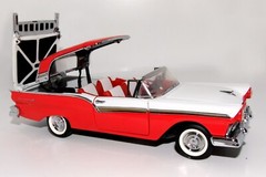 Ford Custom Built Concept Classic Car1:24Hot Rod Race gt TIN Metal Model1950