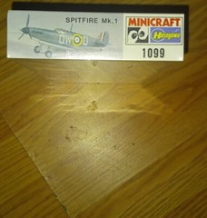 SPITFIRE SUPERMARINE MK.I MILITARY PLANE MODEL KIT ORIGINAL FACTORY SEALED 1/72