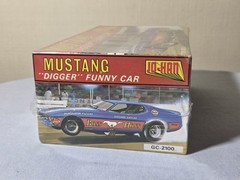 Vintage 1/25 JO-HAN MUSTANG “DIGGER” FUNNY CAR GC-2100 NOS FACTORY SEALED 1970S
