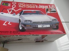 1/25 Revell Jaguar XJ-S The Saint’s TV Show Used- Parts & Box only! See photos!