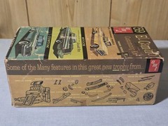 RARE ORG 1/25 AMT ’59 EL CAMINO CUSTOMIZING KIT STEERABLE WHEELS COMPLETE 60s