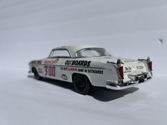 Moebius Models Chrysler 300 (1955 Stock Car Winner) 1:25 Scale (Built Model)