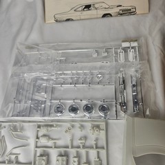 Vintage AMT 1968 Roadrunner Pro Street 1/25 Scale Plastic Model Kit
