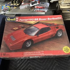 Revell Ferrari 512 BB Boxer Berlinetta Sealed 1/16 Model Kit