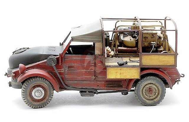Lead Warrior 1/35 VW Kubelwagen Type 239 Holzgas-Lkw (Cargo) Conversion LW35205