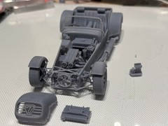 1/24 Super Seven Easy kit Item LFM#09 LAKE FRONT MODEL From Japan