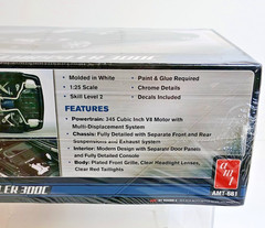 2019 AMT 1:25 Model Kit ~ 2005 CHRYSLER 300C Black ~ NEW SEALED