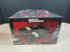 REVELL – FAST & FURIOUS DOM’S ’71 PLYMOUTH GTX 1:24 SCALE KIT #4477 – SEALED NIB