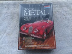 Monogram # 6103 Jaguar XK120 Sealed Metal Model kit 1/24 scale