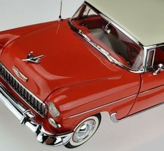 Chevrolet 55Chevy57 Race Hot Rod Classic Car Custom Built Metal Concept Model