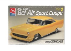 AMT 1957 CHEVY BEL AIR SPORT COUPE MODEL KIT FACTORY SEALED – FREE SHIPPING!