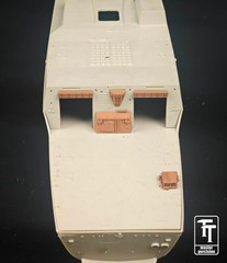 1/200 Arleigh Burke Flight II Deck & Command Cabin + Fire Hose Locker