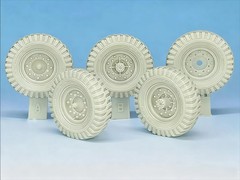 1/35 Casting Resin Model Assembly Kit, GK. Resin Tire Set, Unpainted ( 15cwt …