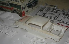 AMT 1957 Chevrolet HT Styline Orig Kit # T757 ’60s Issue in Box 57 Chevy