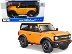 Maisto 31530OR 1/24 2021 Ford Bronco Badlands Orange Metallic with