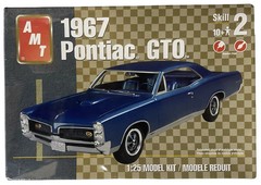 AMT/Ertl 1967 Pontiac GTO AMT 1:25 Model Kit NEW SEALED 2003 Release #38058