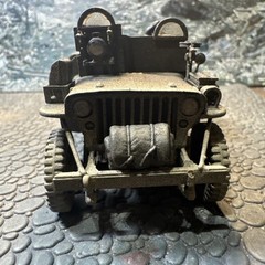 A Bridge Too Far ! British PARATROOPERS WILLYS JEEP COMMANDO CAR Vickers MGun!!