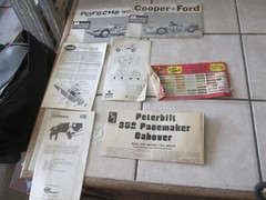 Monogram Cox Build Manuals Lot Of 6 Copper Ford Porsche 904 Peterbuilt
