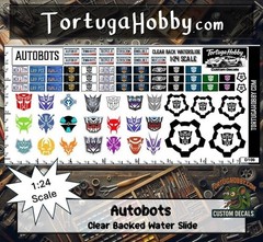 Autobots – 1:24 Scale Waterslide Decals