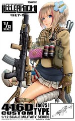 TOMYTEC Little Armory LA075 416D Custom Type 1/12 Scale Military Series Plastic