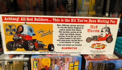 Atlantis 1/24 Tom Daniel Red Baron Show Rod Model Kit ALM6740-NEW