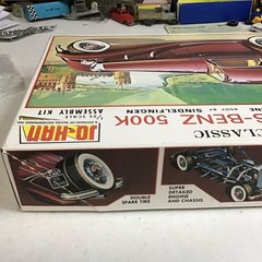 JOHAN JO-HAN 1935 Mercedes Benz 500K 1/25 Model Kit Open Box GC #1135