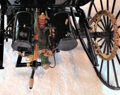 Antique Concept Car Before Ford Original Model T A Vintage Built Classic Metal