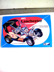 1 EA. MODEL PRODUCTS CORP 1004-100 EMPTY BOX FOR A 1907 LANCHESTER 1/32 SCALE