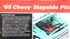 Revell 1/25 1965 Chevy Stepside Pickup Hemi Hydro Combo Vintage Model Kit Japan