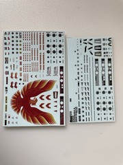 1978-1980 Pontiac Trans Am (Red/Yellow) 1/25 Scale Model Car Decals