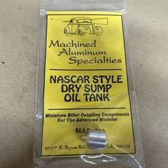Machined Aluminum Specialties 403 1/24 Scale NASCAR Style Dry Sump Oil Tank